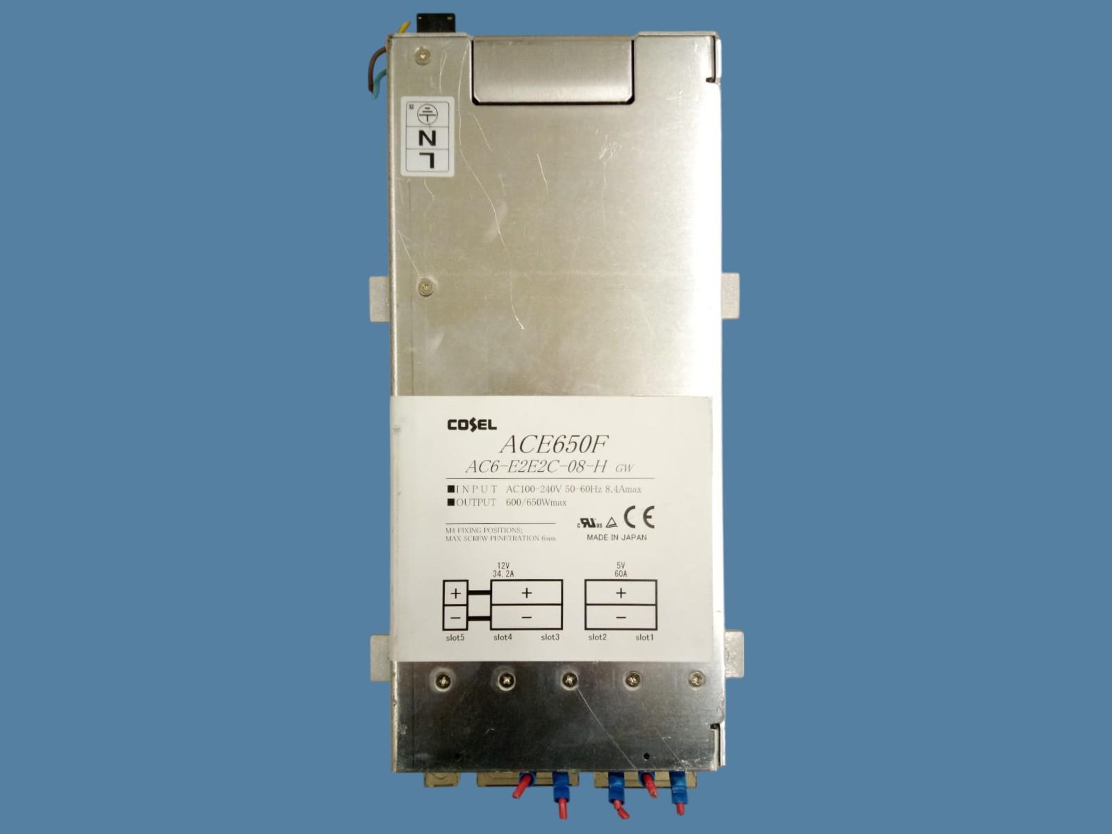 Cosel ACE650F AC6-E2E2C-08-H GW 600/650W Power Supply