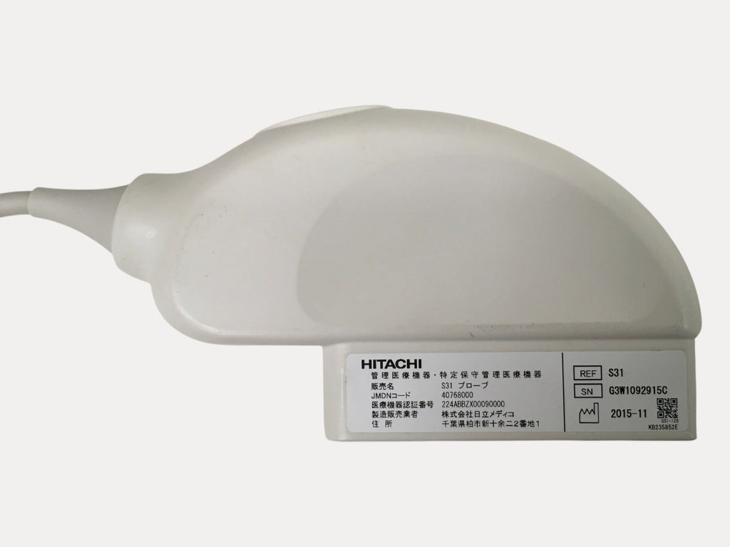 Hitachi S31 9-2 Phased Array 2.0 - 9.0MHz Ultrasound Transducer Probe