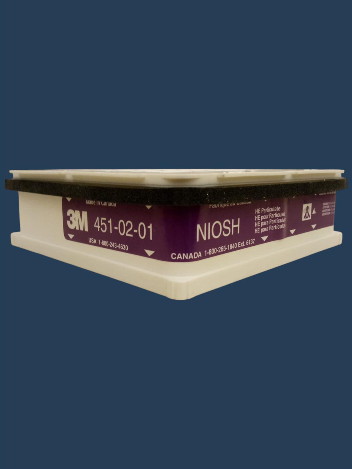 3M Air-Mate High Efficiency Filter for PAPR Systems - 451-02-01R01