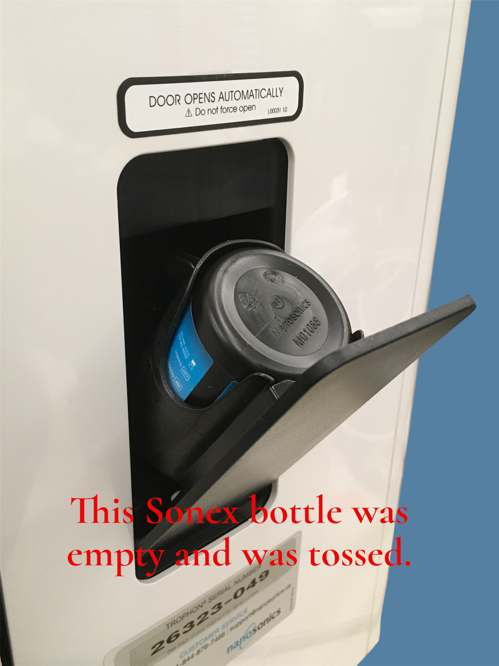Nanosonics Trophon EPR High Level Disinfection System N00010 - Maintained 01/25