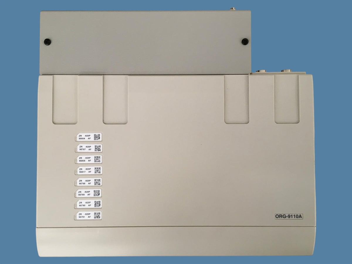 Nihon Kohden ORG-9110A Multiple Patient Receiver w/ 8x ZR-920P Modules