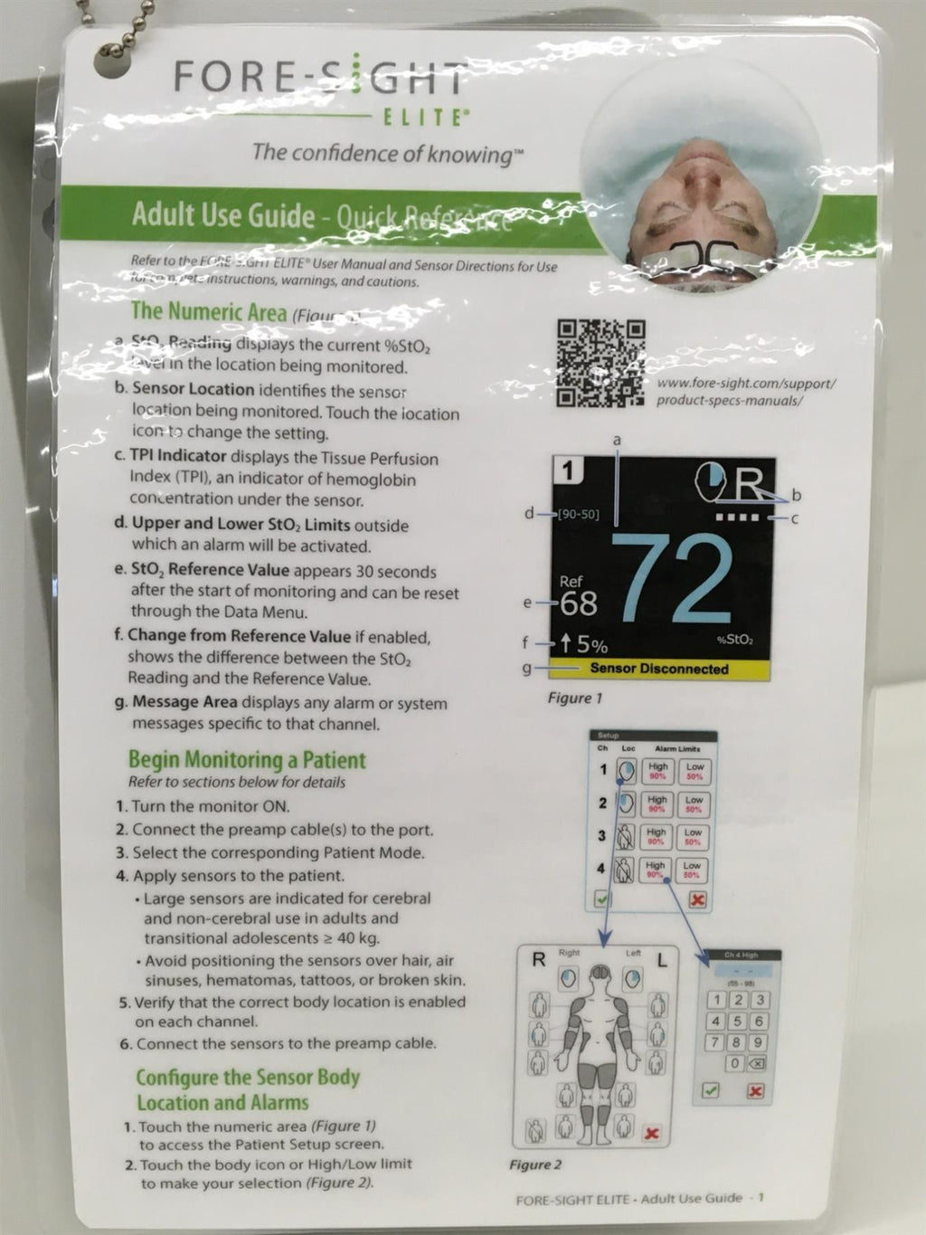 CASMED Fore-Sight Elite Absolute Tissue Oximeter REF 01-06-3000 (2019)