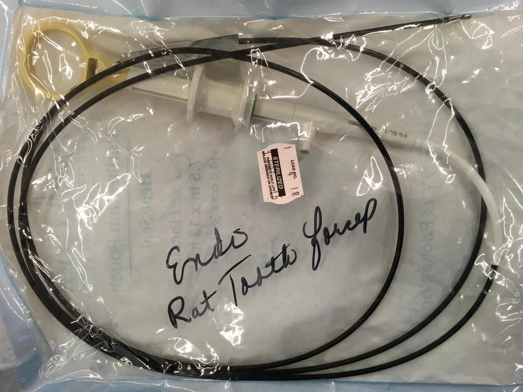 Olympus FG-8L-1 Rat Tooth Grasping Forceps, 165cm x 2.8mm, Reusable