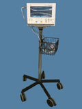 Datascope Passport EL 0998-00-0126 5-Lead Patient Monitor w/ SpO2 + Stand