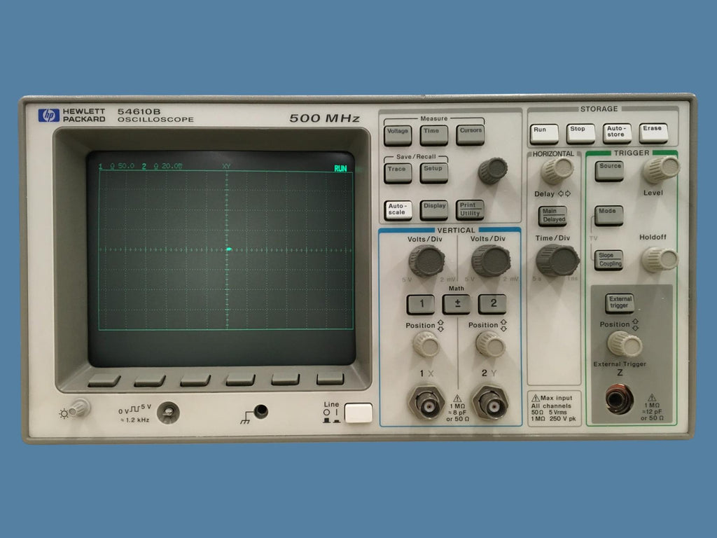 Hewlett-Packard 54610B 500MHz Digital Oscilloscope