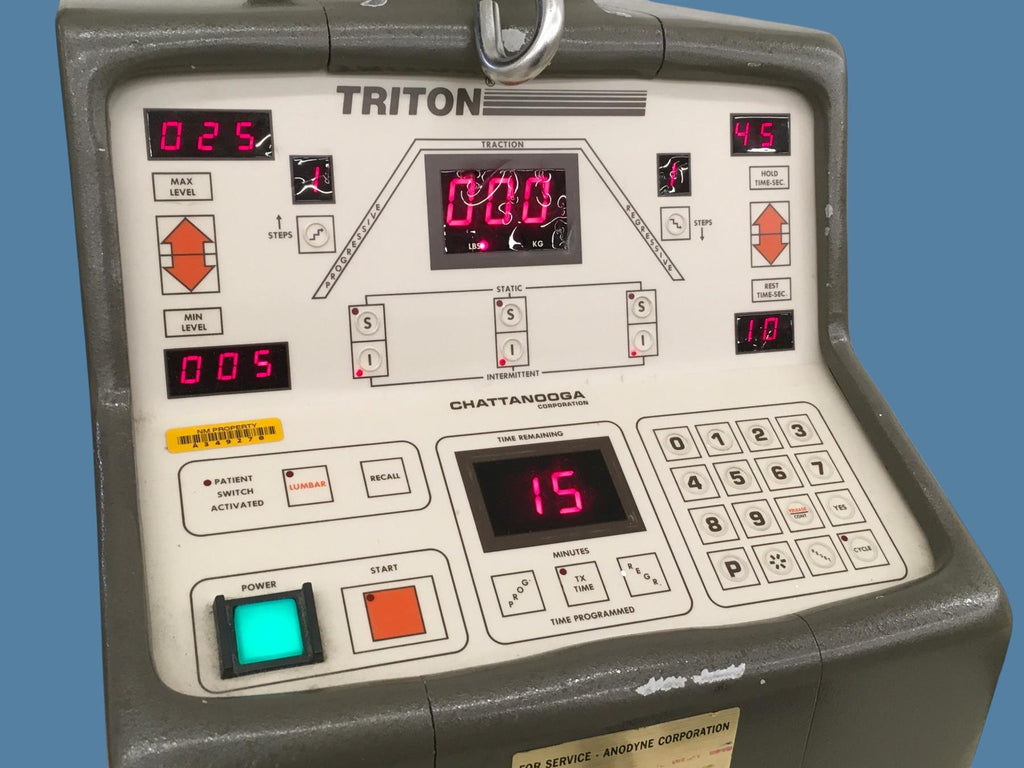 Chattanooga Triton MP-1 Traction Machine w/ Patient Button (Damaged Cable)