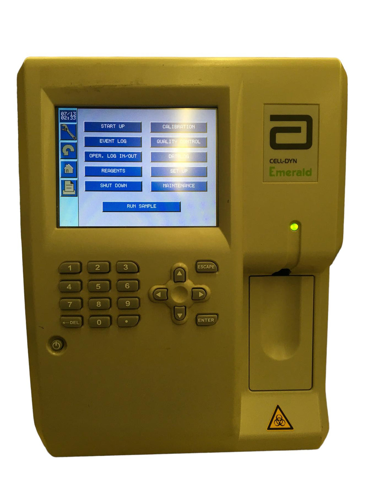 Abbott Cell-Dyn Emerald 09H39-01 Hematology System