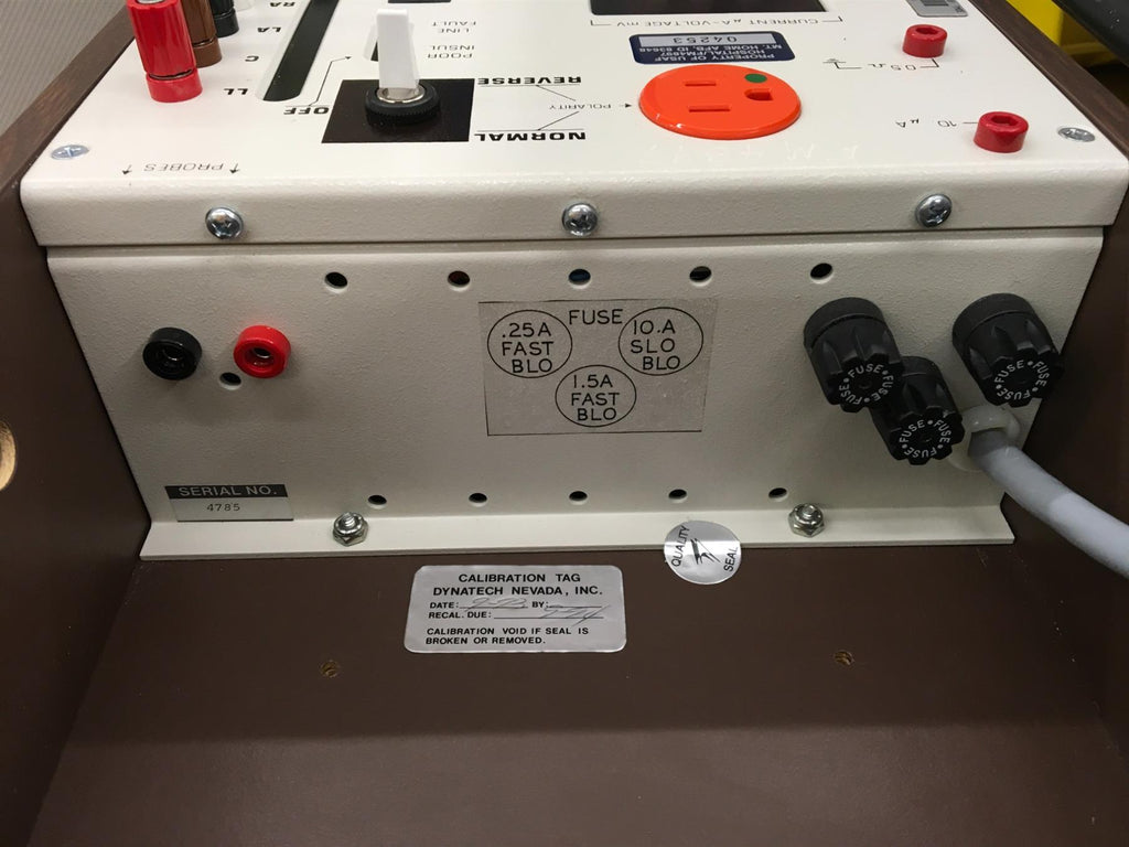 Dynatech Nevada PEI 2000B Digital Safety Analyzer w/ Wood Box/Case