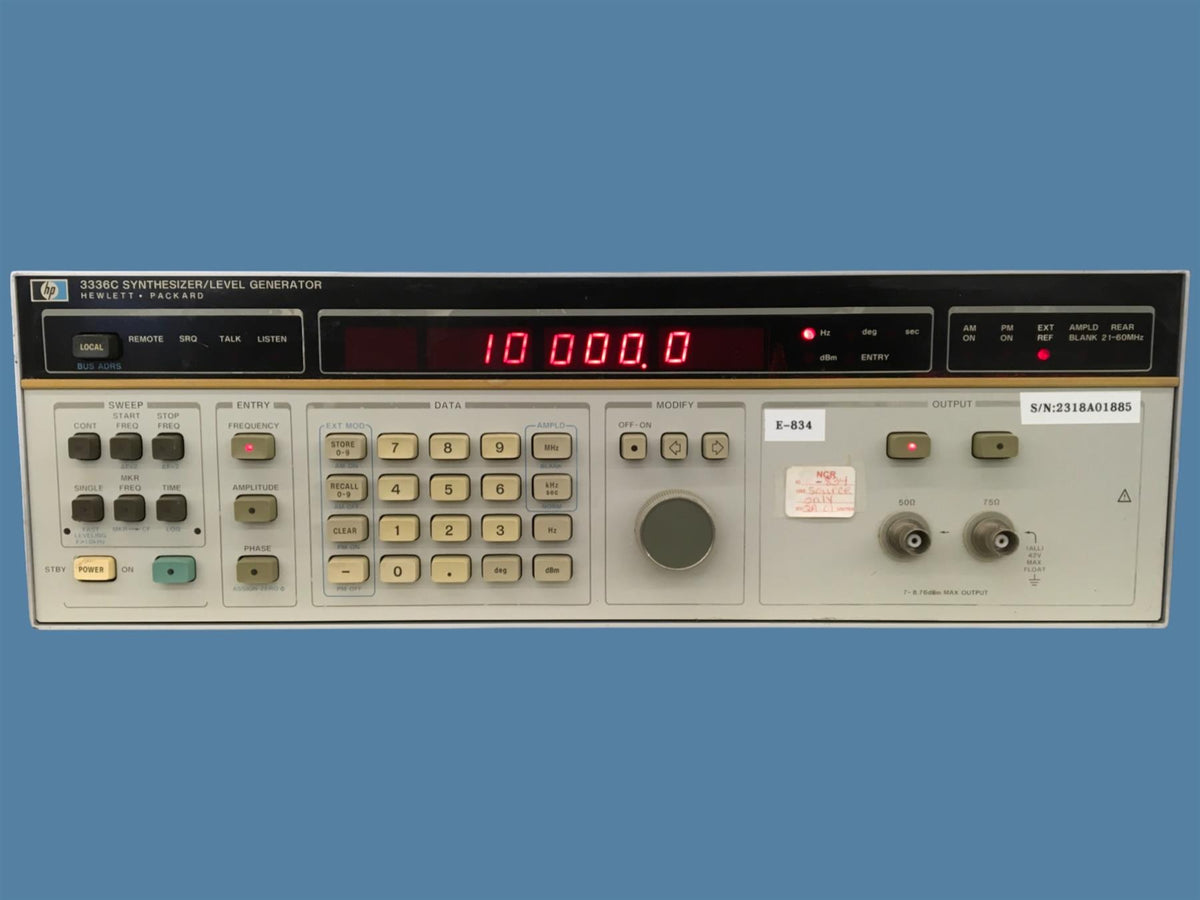Hewlett-Packard 3336C Synthesizer / Level Generator