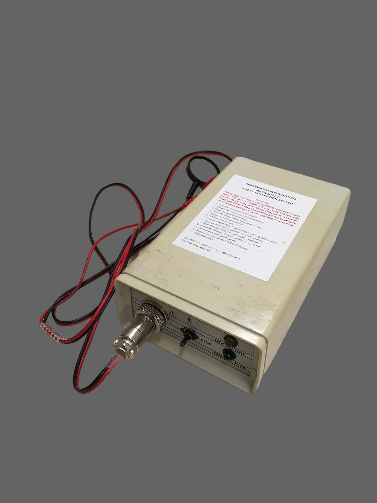 Wescor 3700 Webster Sweat Inducer 3700-SYS w/ Electrodes