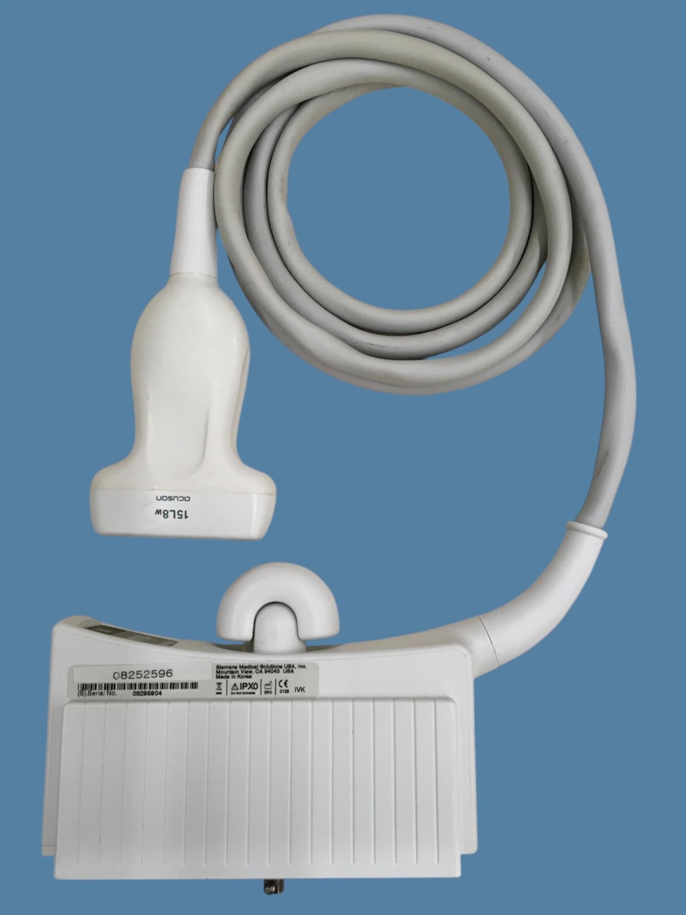 Siemens Acuson 15L8w Ultrasound Transducer Probe (Model No. 08252596)