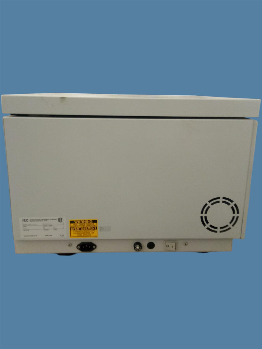 IEC Fisher Scientific Marathon 3200 Benchtop Centrifuge w/ Rotor & Buckets