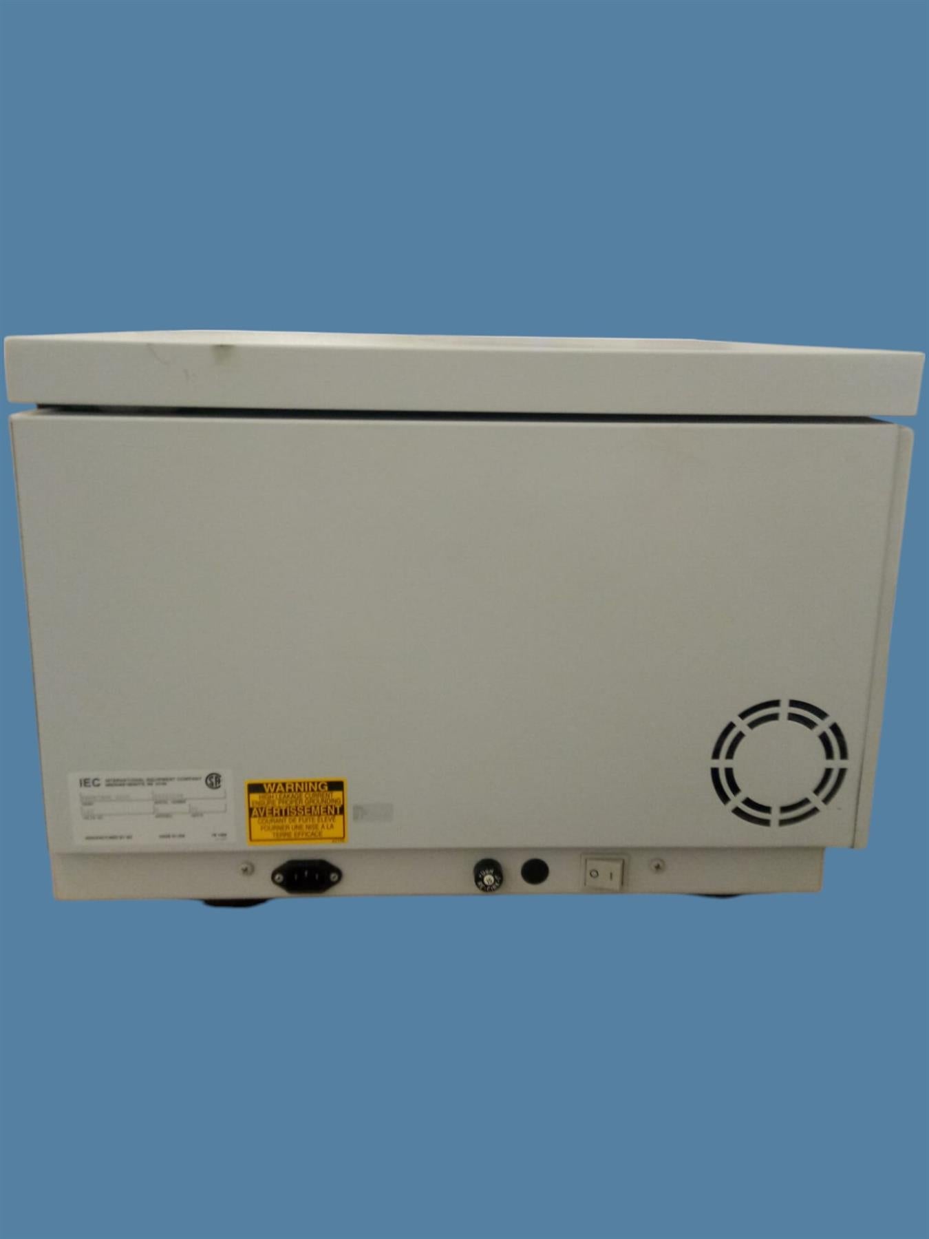 IEC Fisher Scientific Marathon 3200 Benchtop Centrifuge w/ Rotor & Buckets