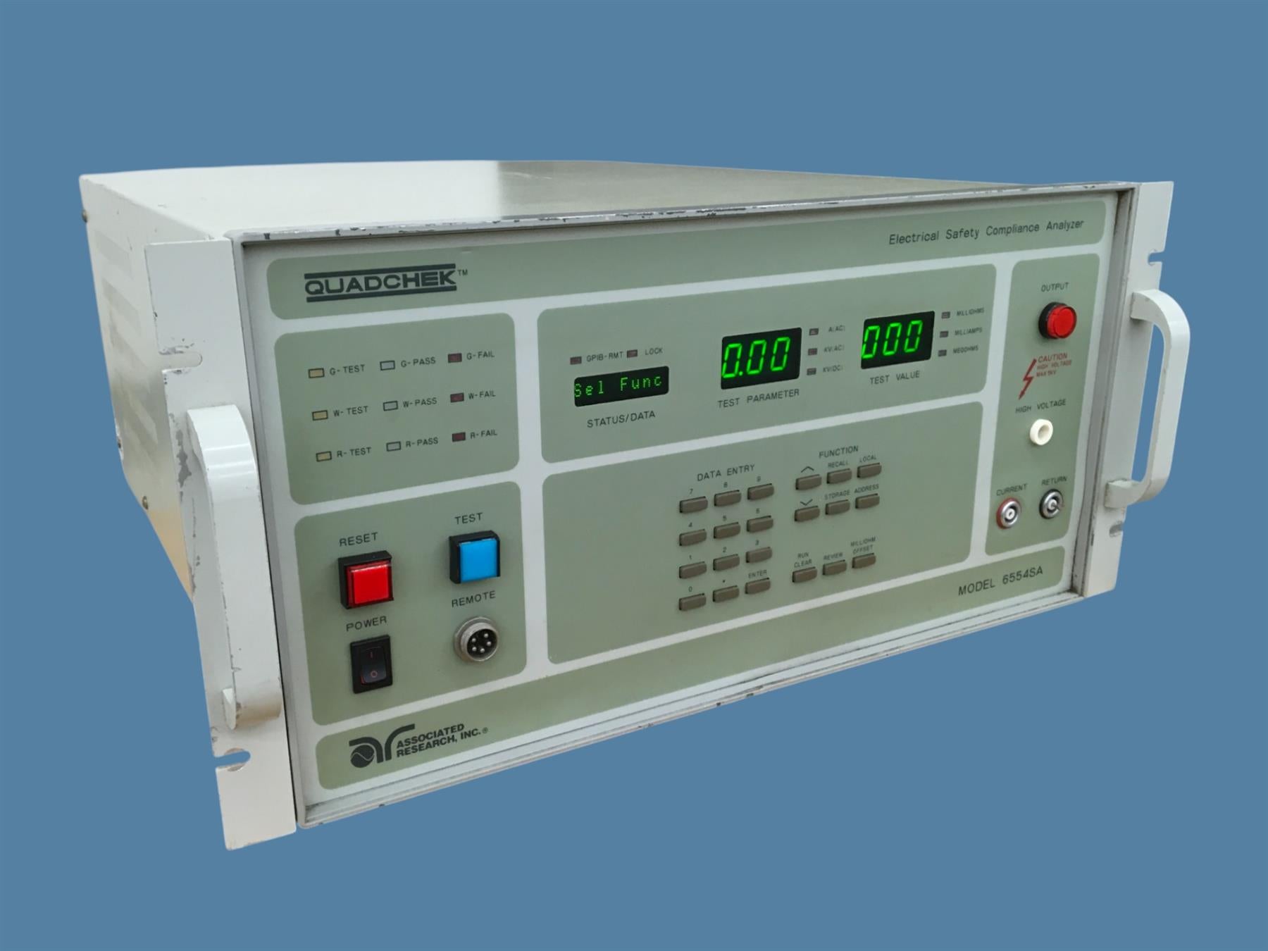 Associated Research Quadchek 6554SA Electrical Safety Compliance Analyzer