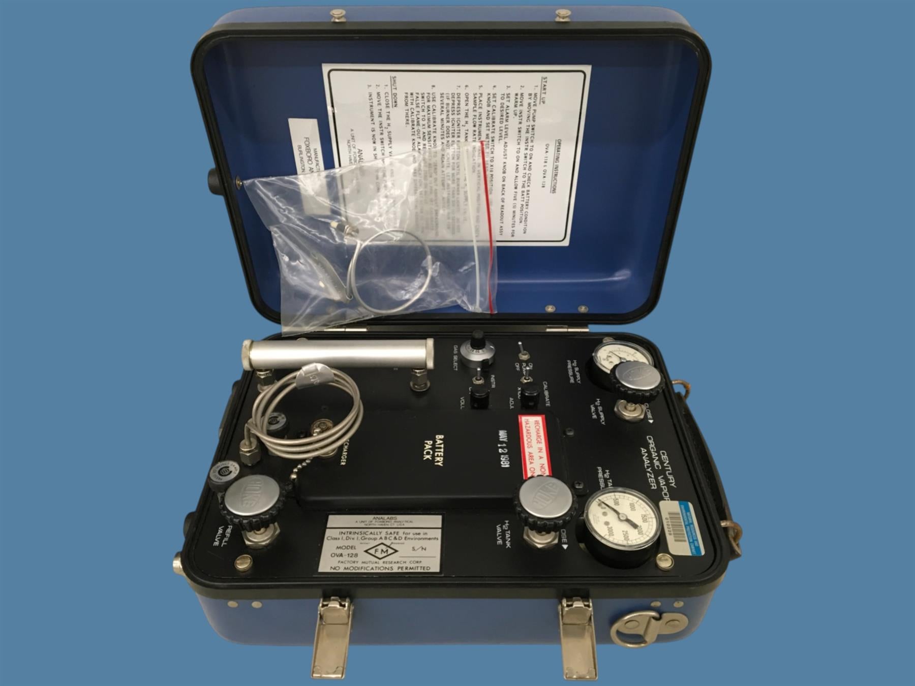 Foxboro/Analabs OVA-128 Century Organic Vapor Analyzer
