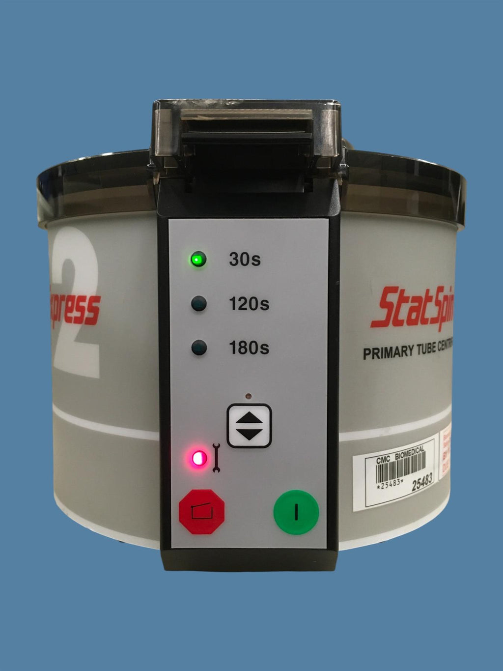 IRIS StatSpin Express 2 Primary Tube Centrifuge M501-22 w/ Power Supply (2017)