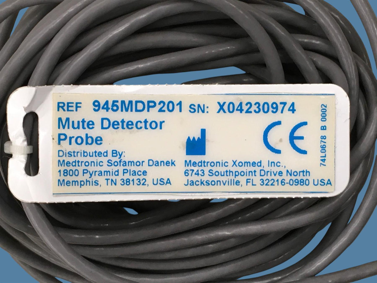 Medtronic Xomed 945MDP201 NIM-Eclipse ESU Mute Detector Probe