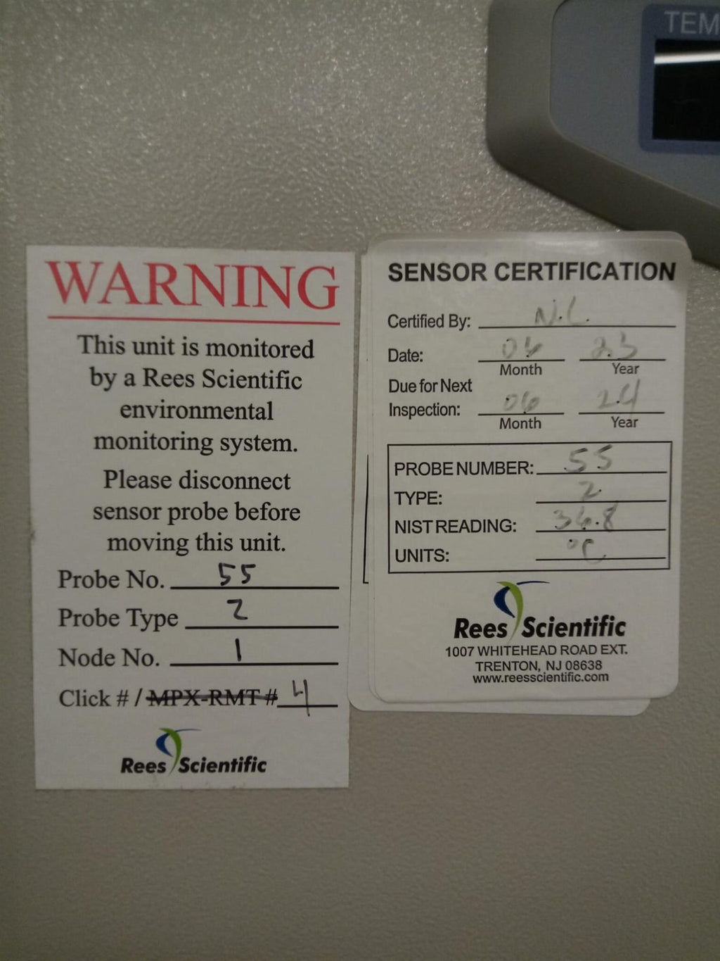ASTEC APM-50DR Water Jacketed Tri-Gas Incubator