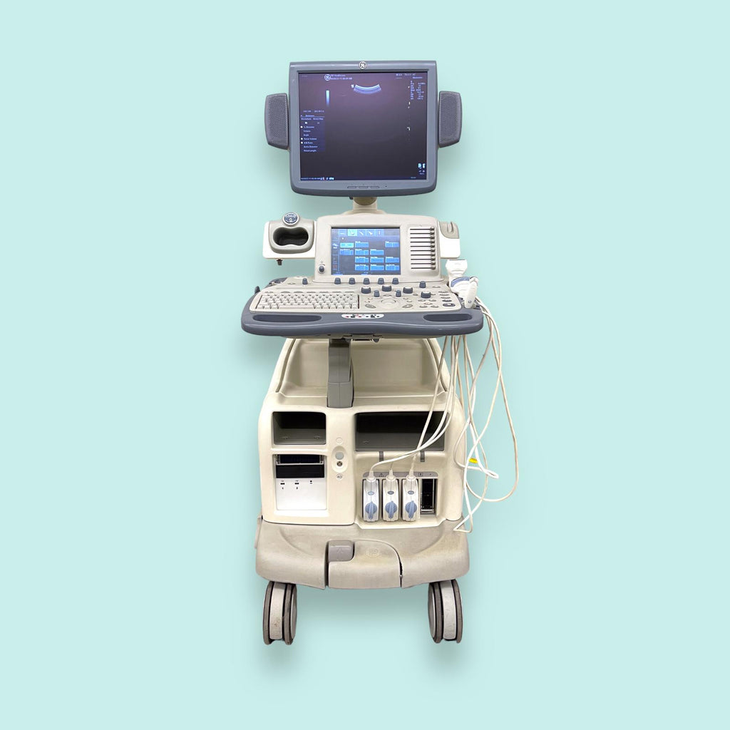 General Electric GE Ultrasound Logiq 9 w/ License & 3 Probes 5177000