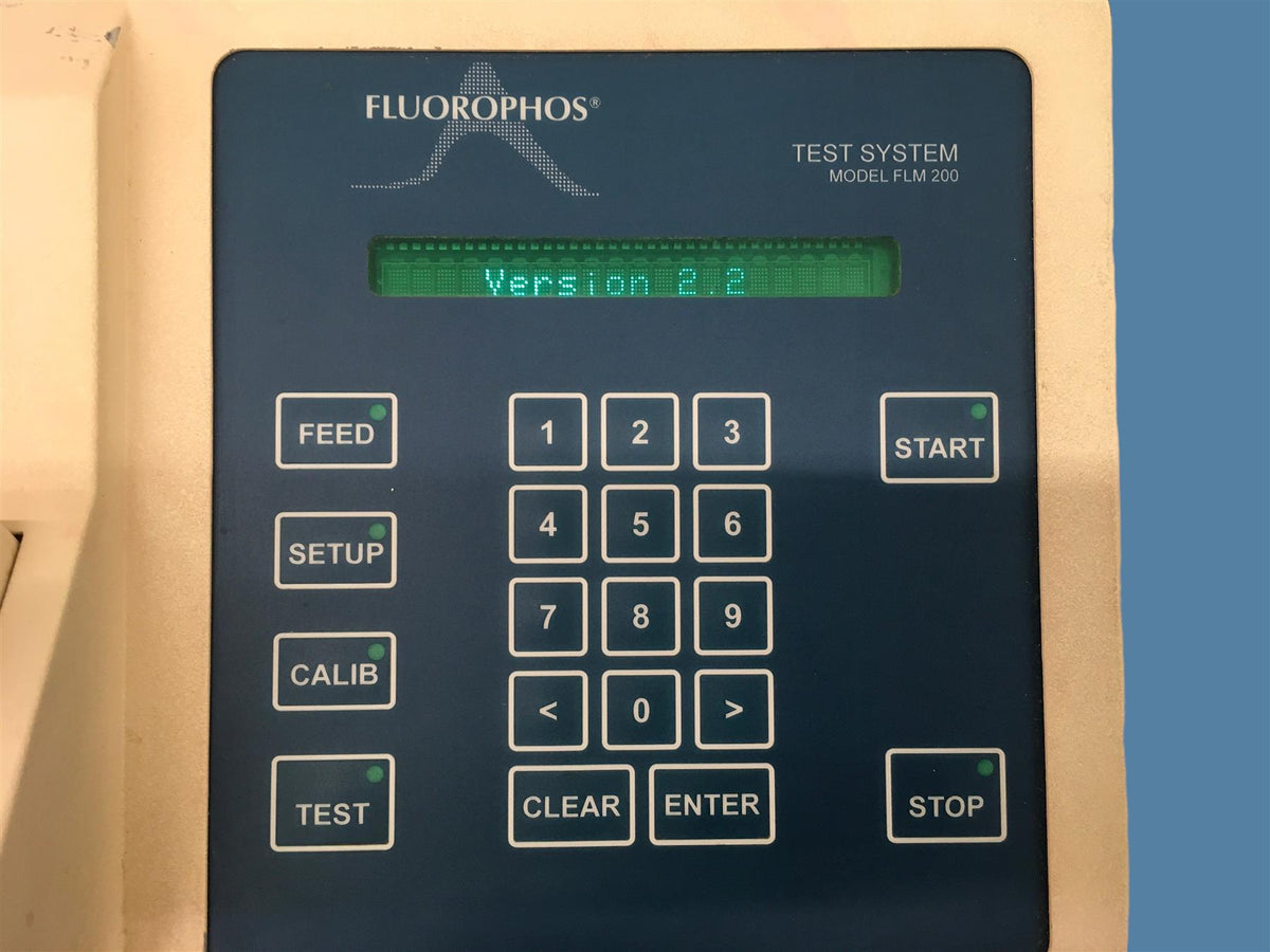 Advanced Instruments FLM-200 Fluorophos Test System v2.2