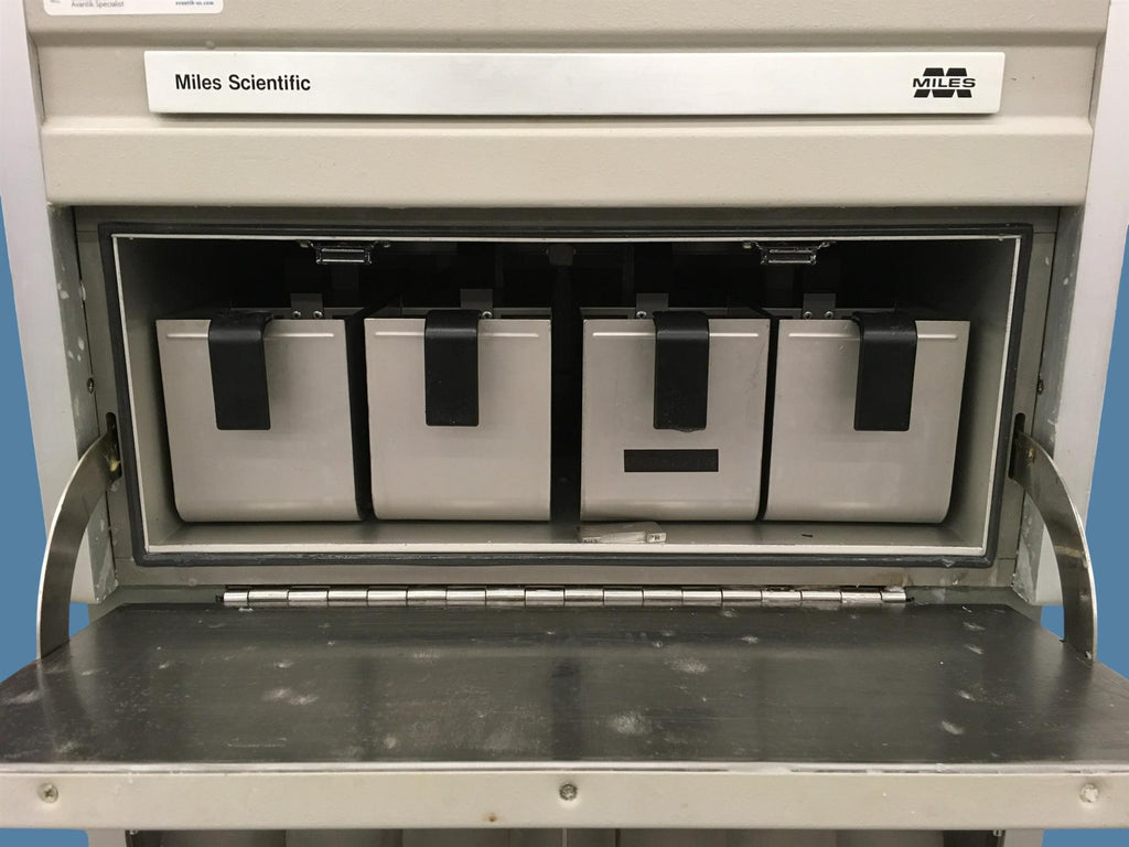 Sakura Tissue-Tek VIP 1000 Vacuum Processor 4617 w/ Cabinet & Baskets