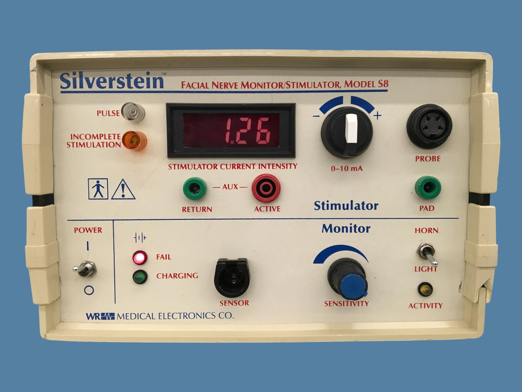 WR Medical Electronics Silverstein Facial Nerve Monitor/Stimulator Model S8 2005