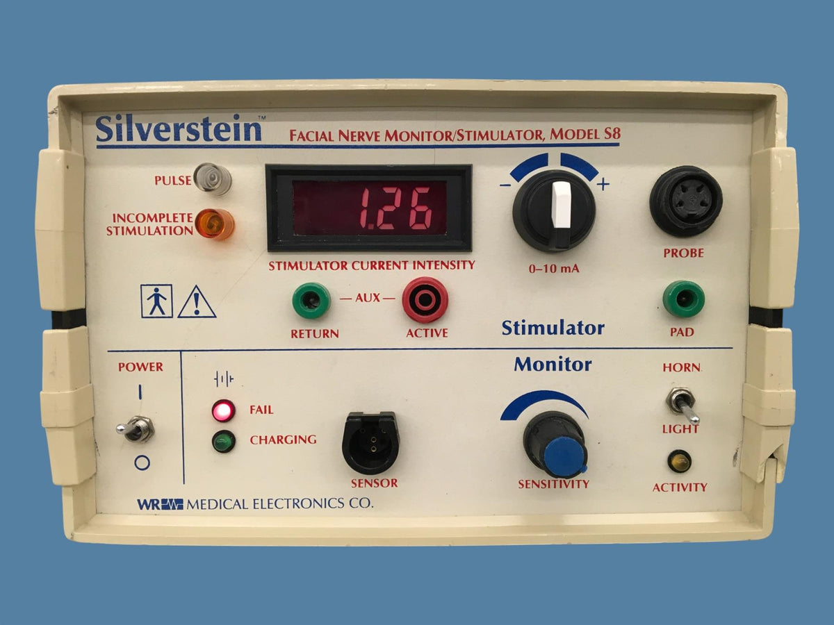 WR Medical Electronics Silverstein Facial Nerve Monitor/Stimulator Model S8 2005