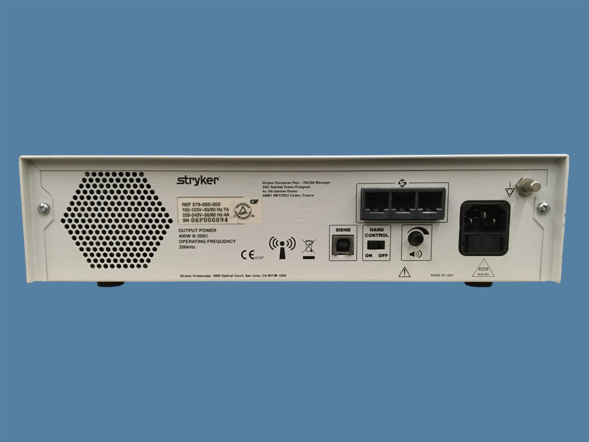 Stryker Serfas Energy RF Generator, REF 279-000-000