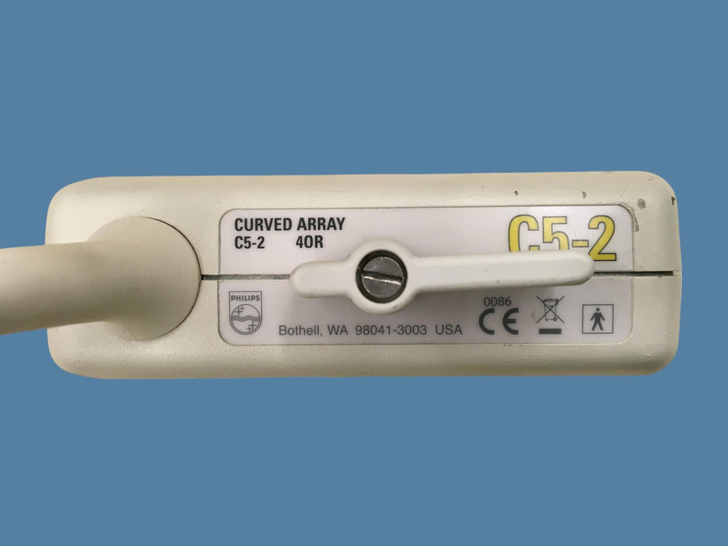 Philips C5-2 4OR Curved Array Ultrasound Transducer Probe