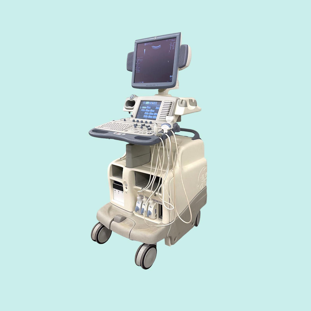 General Electric GE Ultrasound Logiq 9 w/ License & 3 Probes 5177000