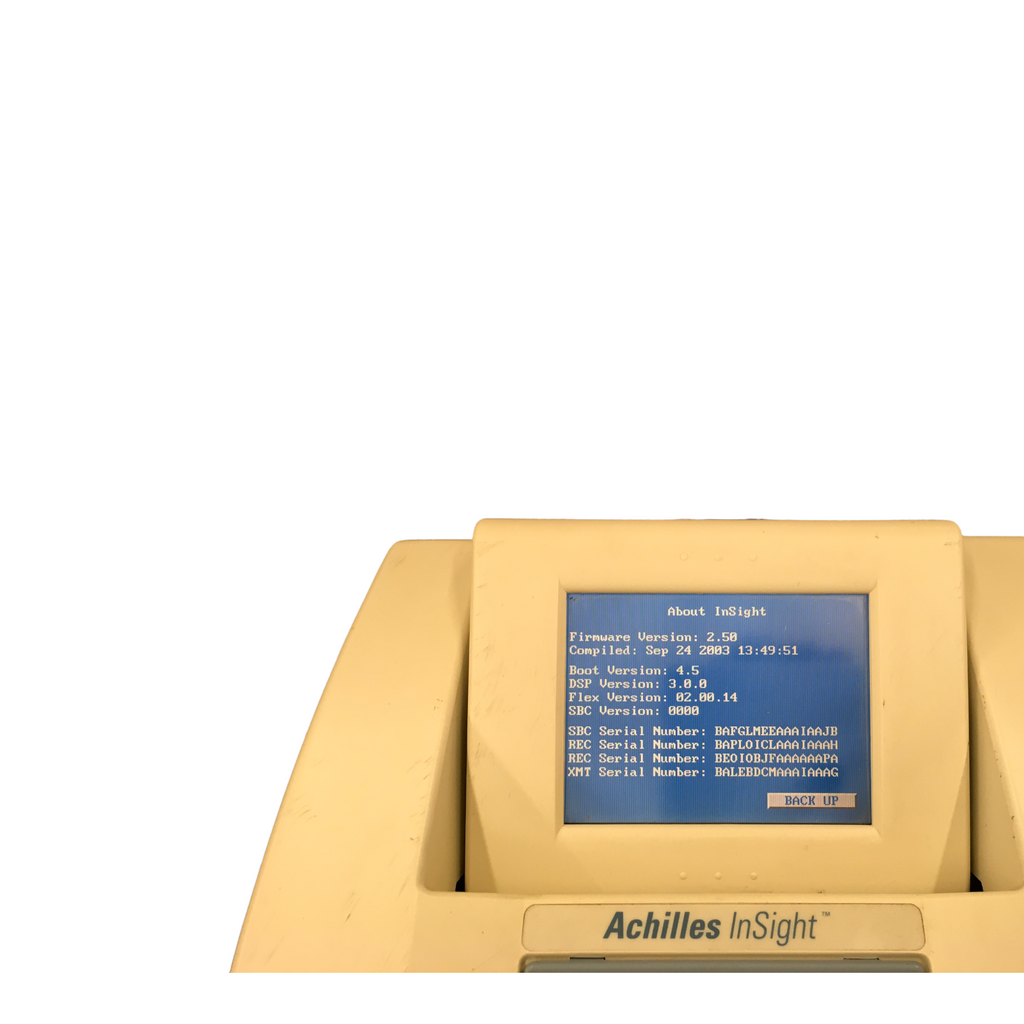 - GE General Electric Lunar Achilles InSight Bone Densitometer