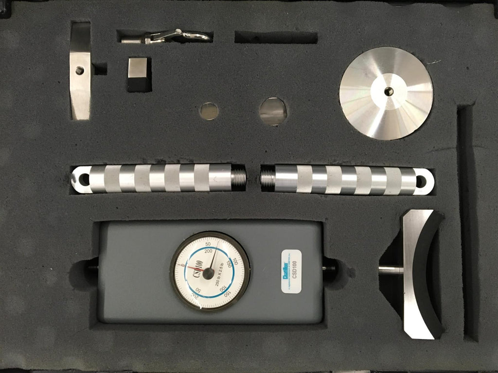 Chatillon CSD100 Analog Force Dynamometer w/ Case (Partial)