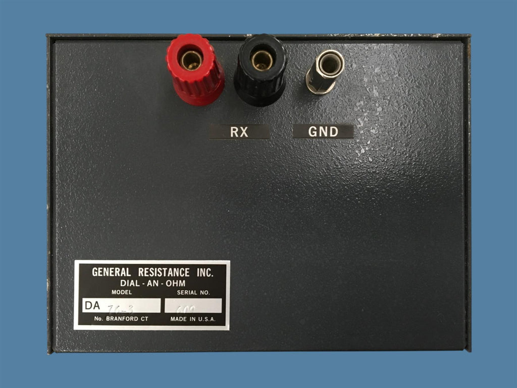 General Resistance Inc. Dial-An-Ohm Model DA76-3