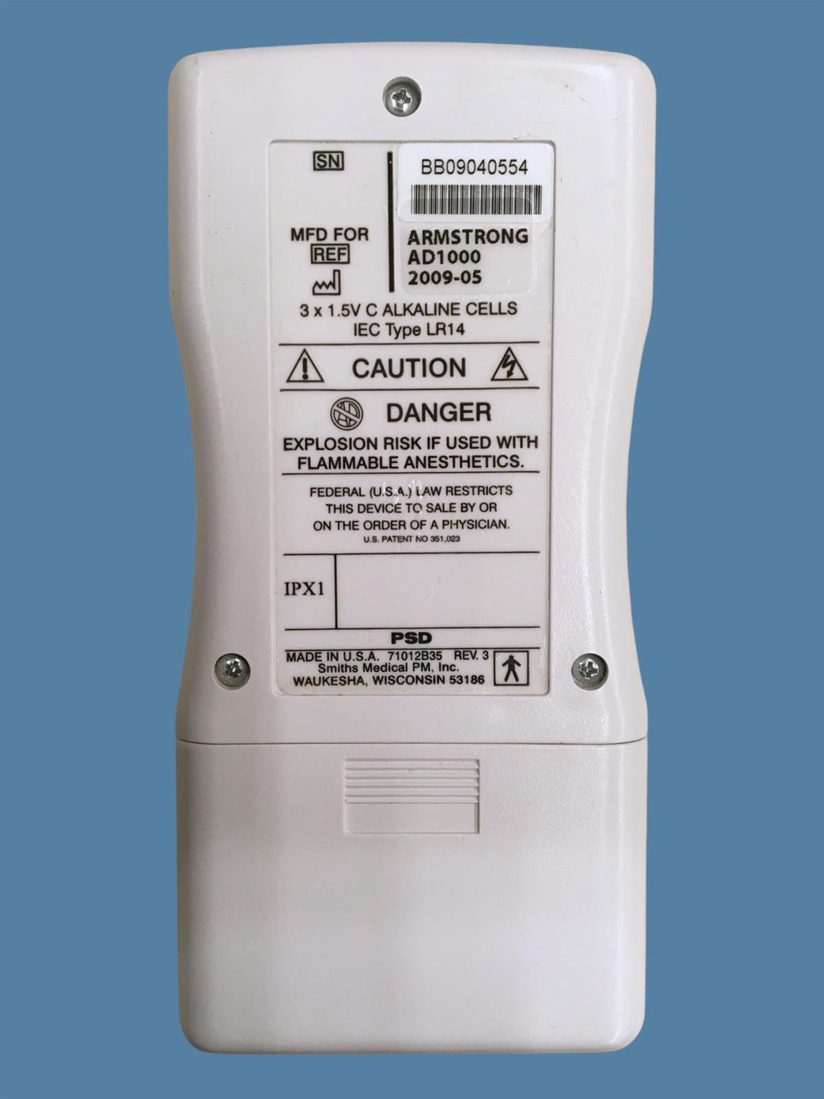 Armstrong Medical AD-1000 Pulse Oximeter [2009] (No Cable/Sensor)