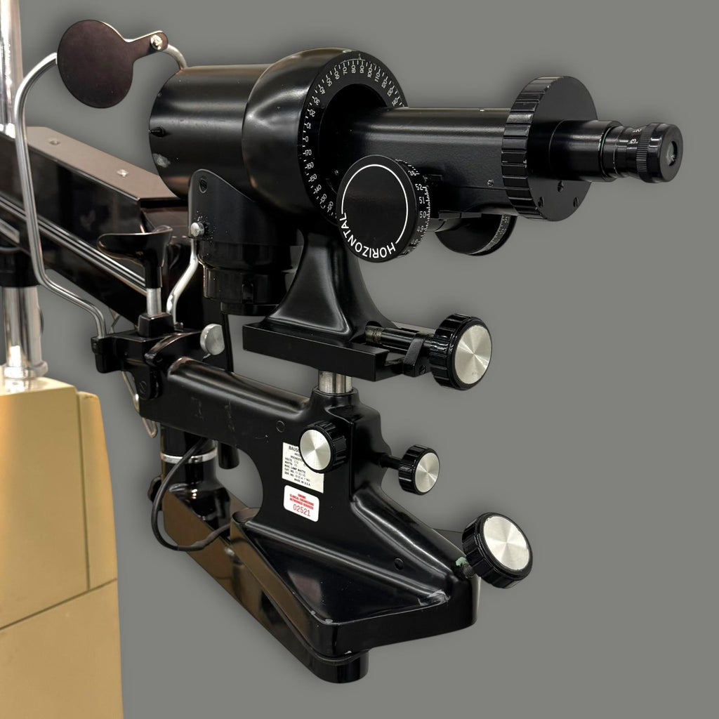 Boom-Mounted Carl Zeiss Slit Lamp and Bausch & Lomb 71-21-35 Keratometer