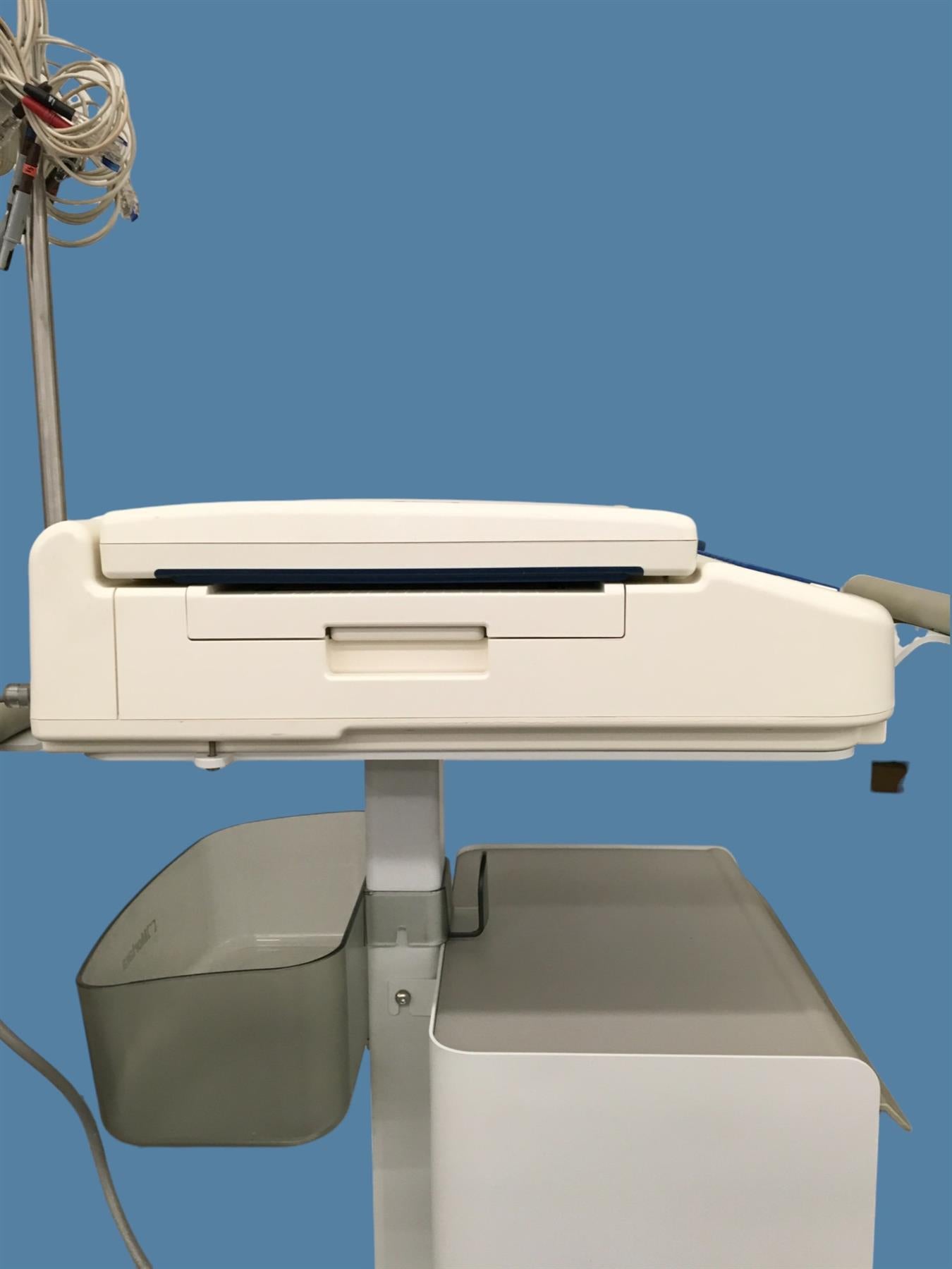 Mortara ELI 350 Electrocardiograph w/ Cart & WAM Module/Leads