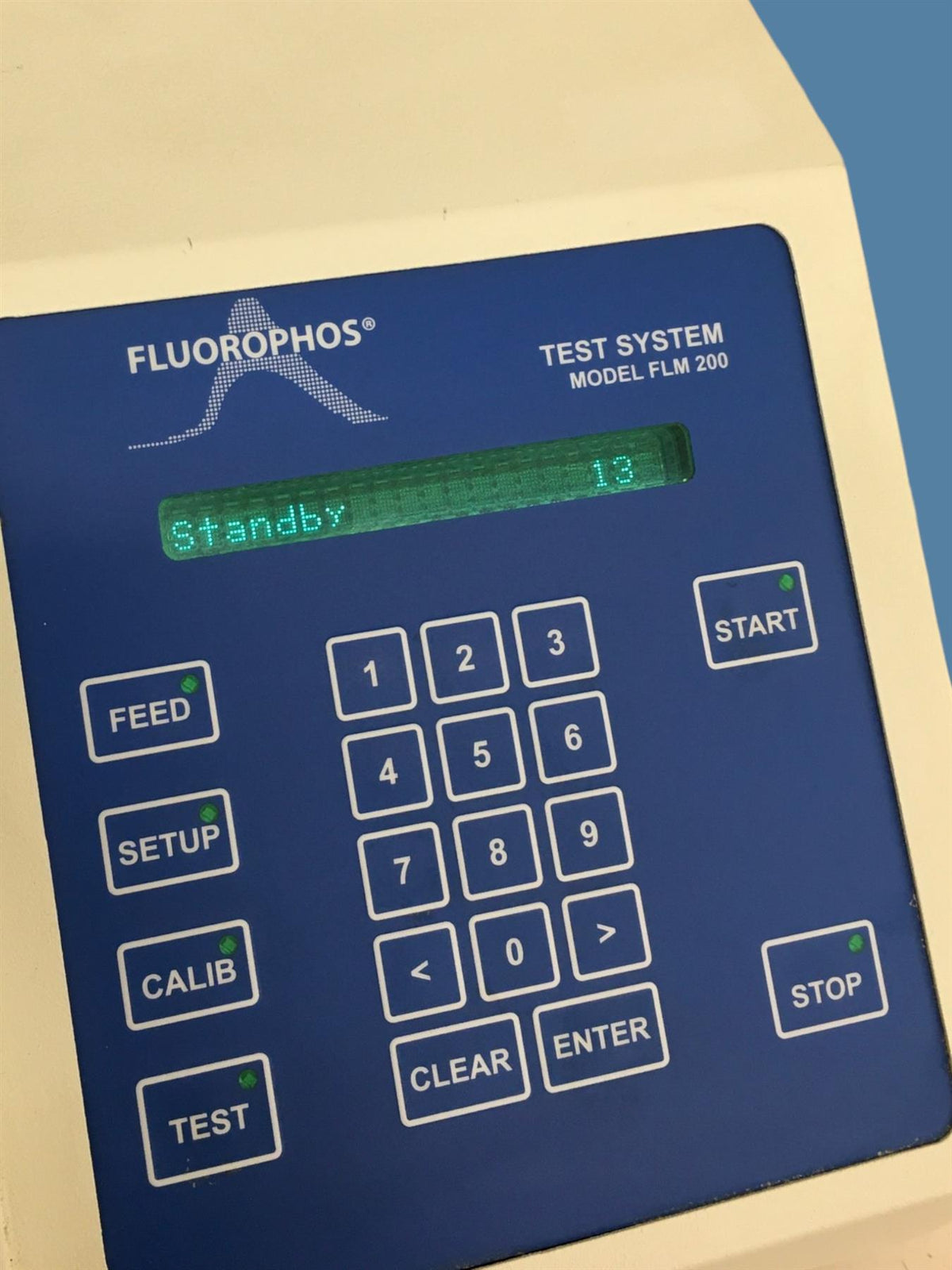 Advanced Instruments FLM-200 Fluorophos Test System v2.5