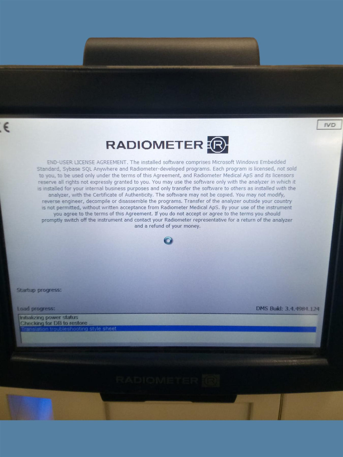 Radiometer ABL90 FLEX PLUS Blood Gas Analyzer