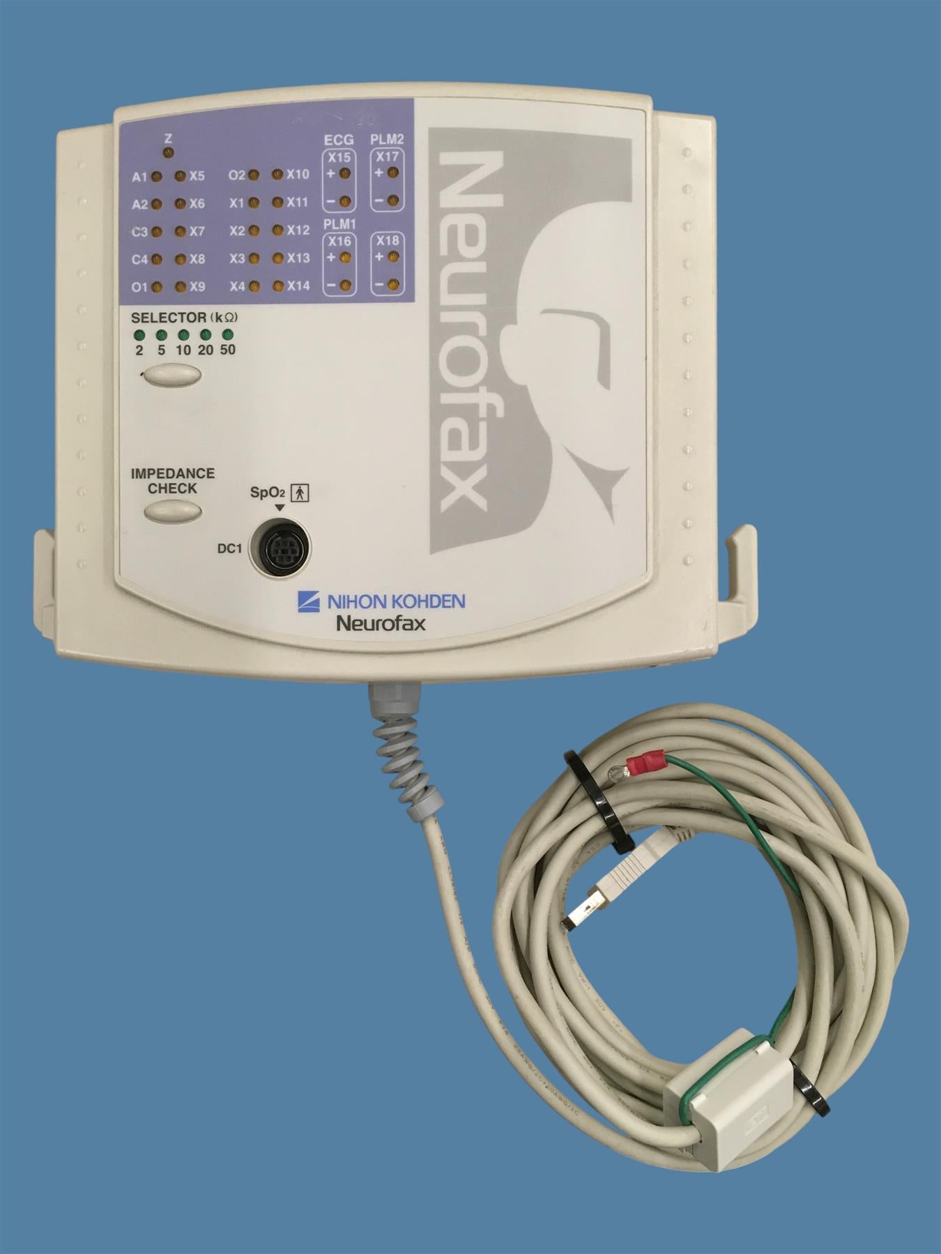 Nihon Kohden JE-912AK PSG Sleep Input Box (2006) - Read Description