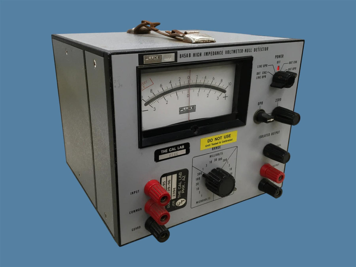 Fluke 845AB High Impedance Voltmeter-Null Detector