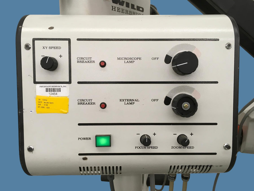 Wild Heerbrugg M690 Surgical Microscope w/ MEL 48 Controller on MS-C Stand