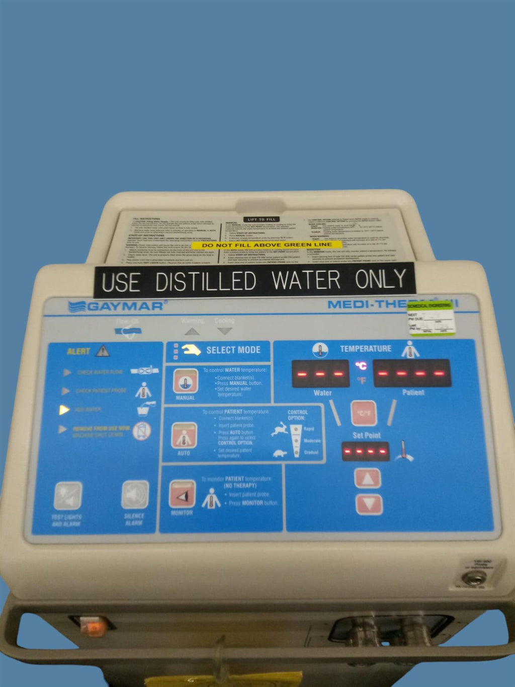 Gaymar MTA7900 Medi-Therm III Automatic/Manual Hyper/Hypothermia System