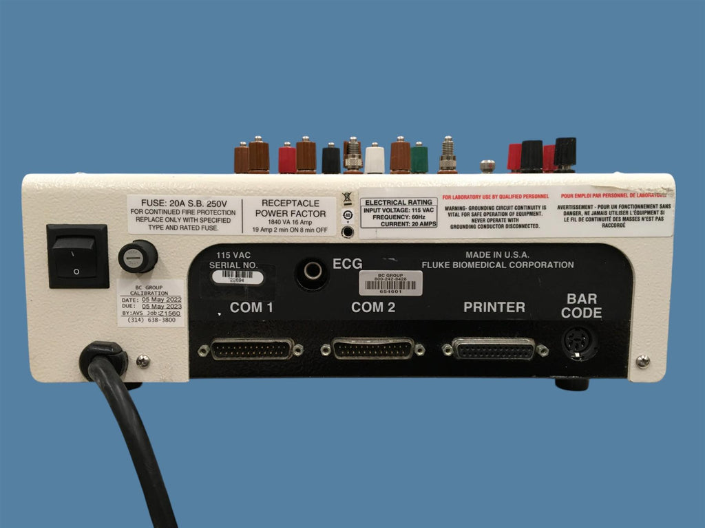 Fluke Biomedical medTester 5000C Automated Electrical Safety Analyzer