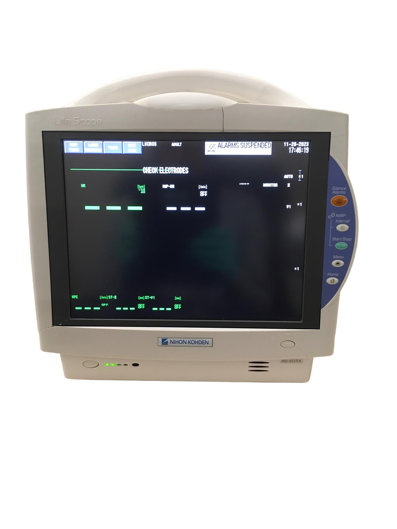 Nihon Kohden MU-651RA Life Scope Patient Monitor