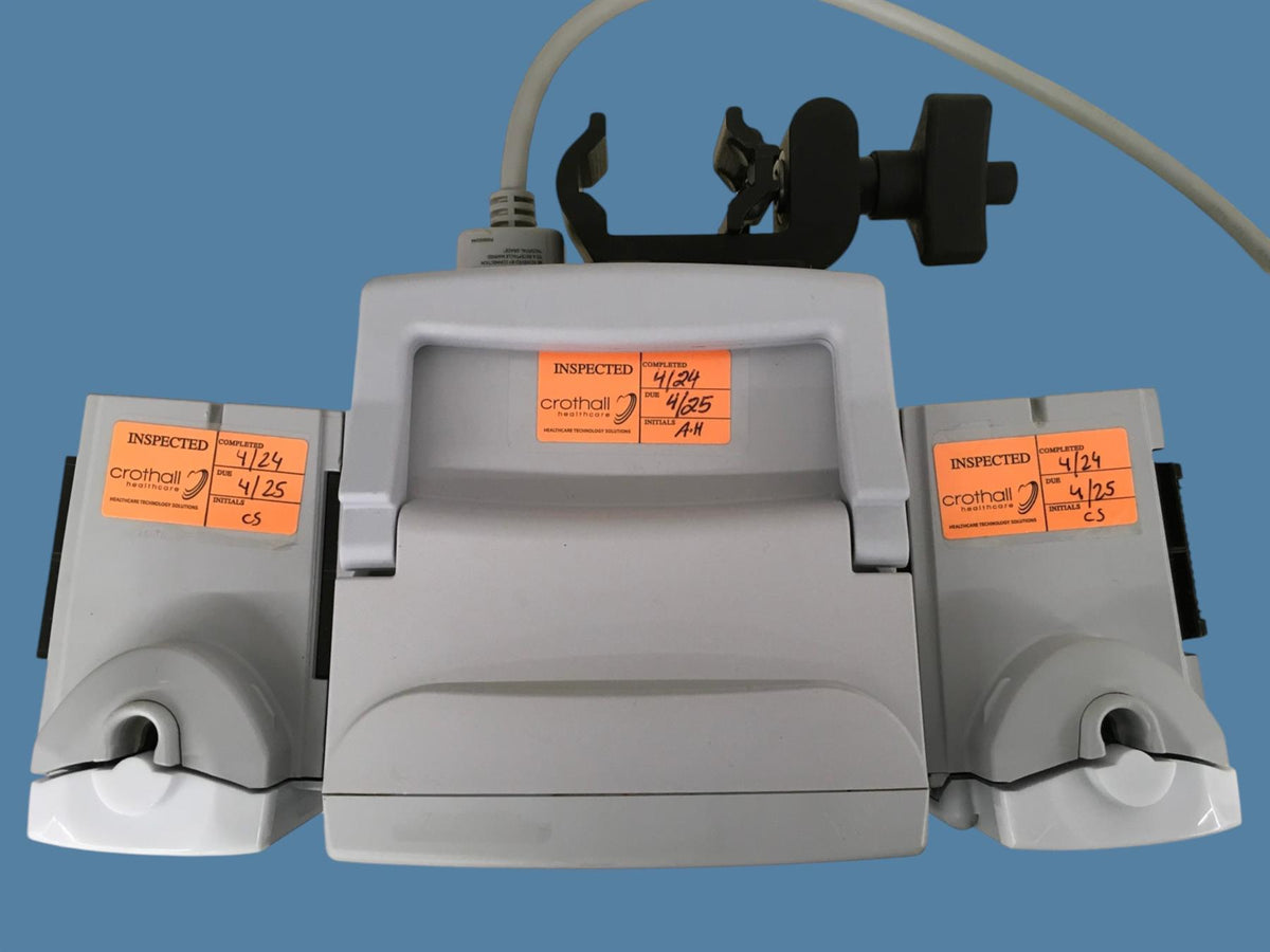 BD CareFusion Alaris 8015 PCU Infusion Pump w/ Two 8100 Pump Channels SW v9.33