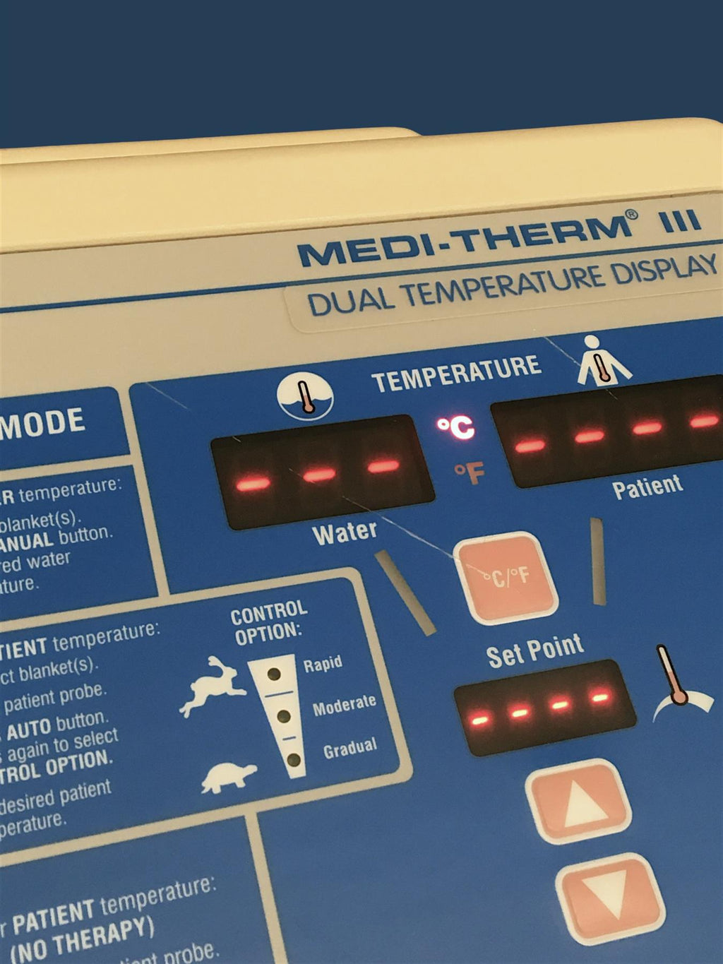 Gaymar Medi-Therm III (MTA7900) Automatic/Manual Hyper/Hypothermia System