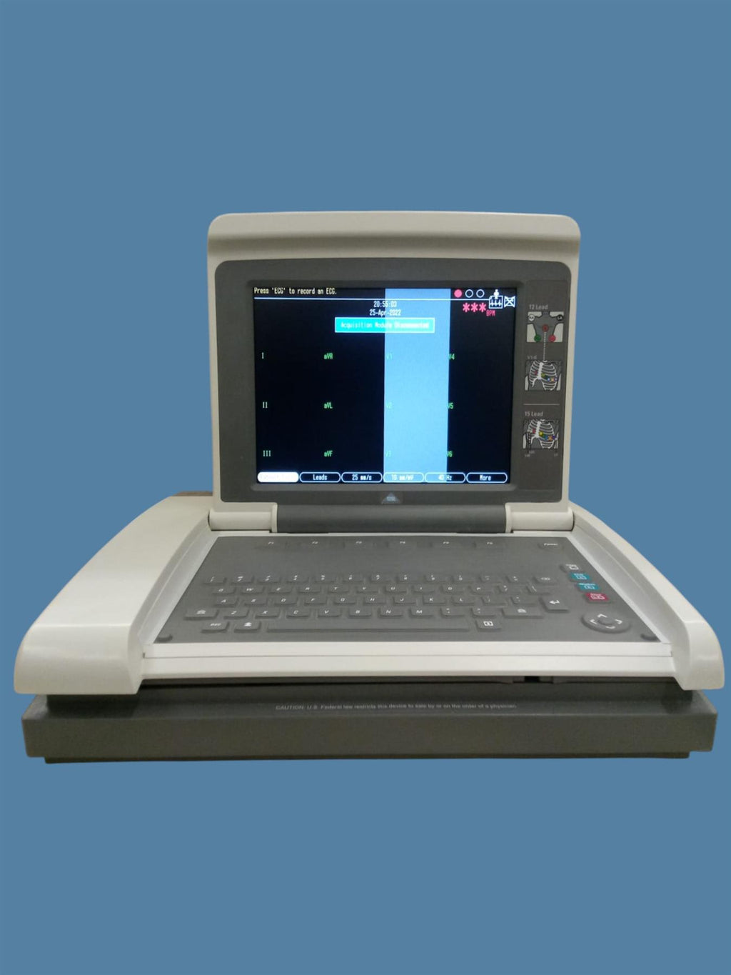 GE MAC 5500/Marquette 12SL Color EKG/Resting ECG System