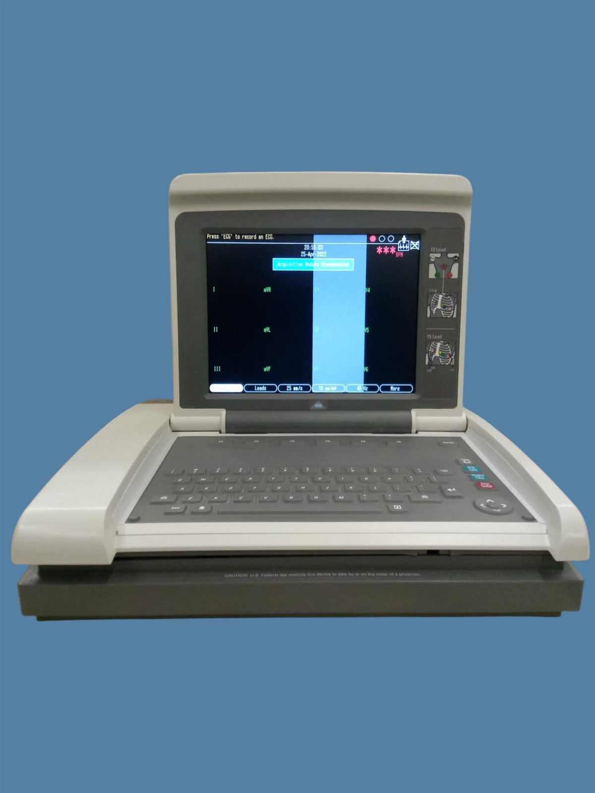 GE MAC 5500/Marquette 12SL Color EKG/Resting ECG System