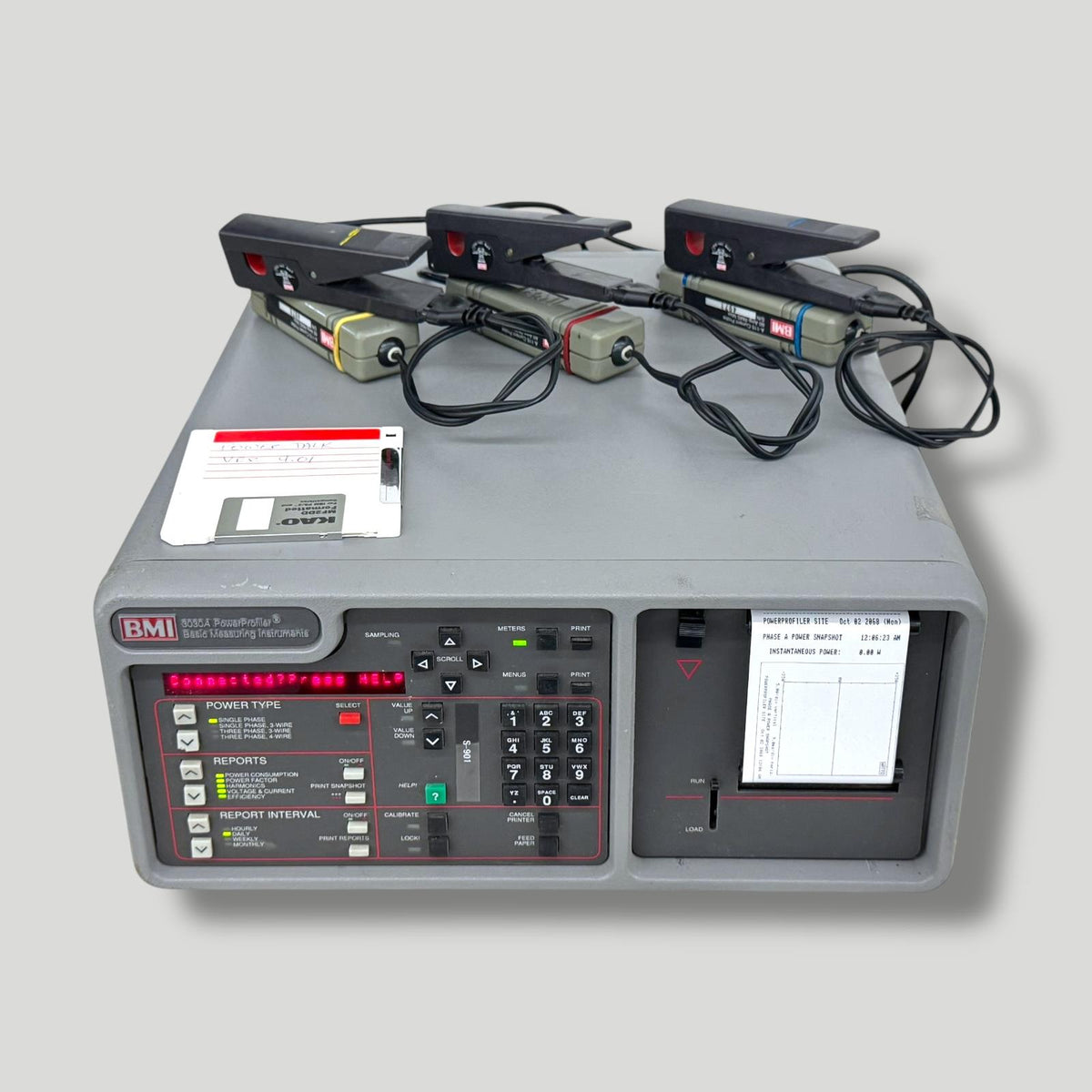 BMI 3030A PowerProfiler Basic Measuring Instruments with Bag and Accessories