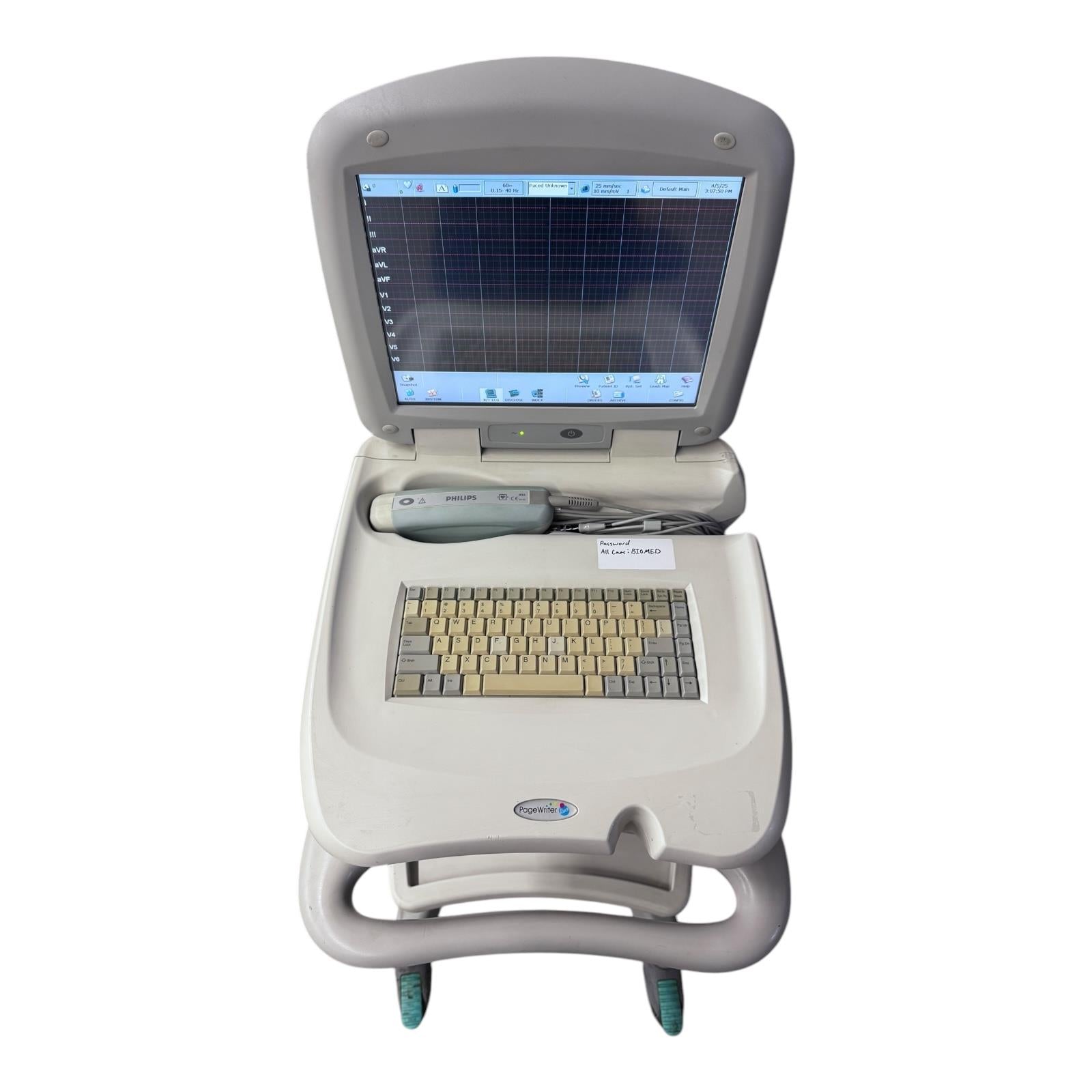 Philips PageWriter Touch 860284 ECG / EKG Machine
